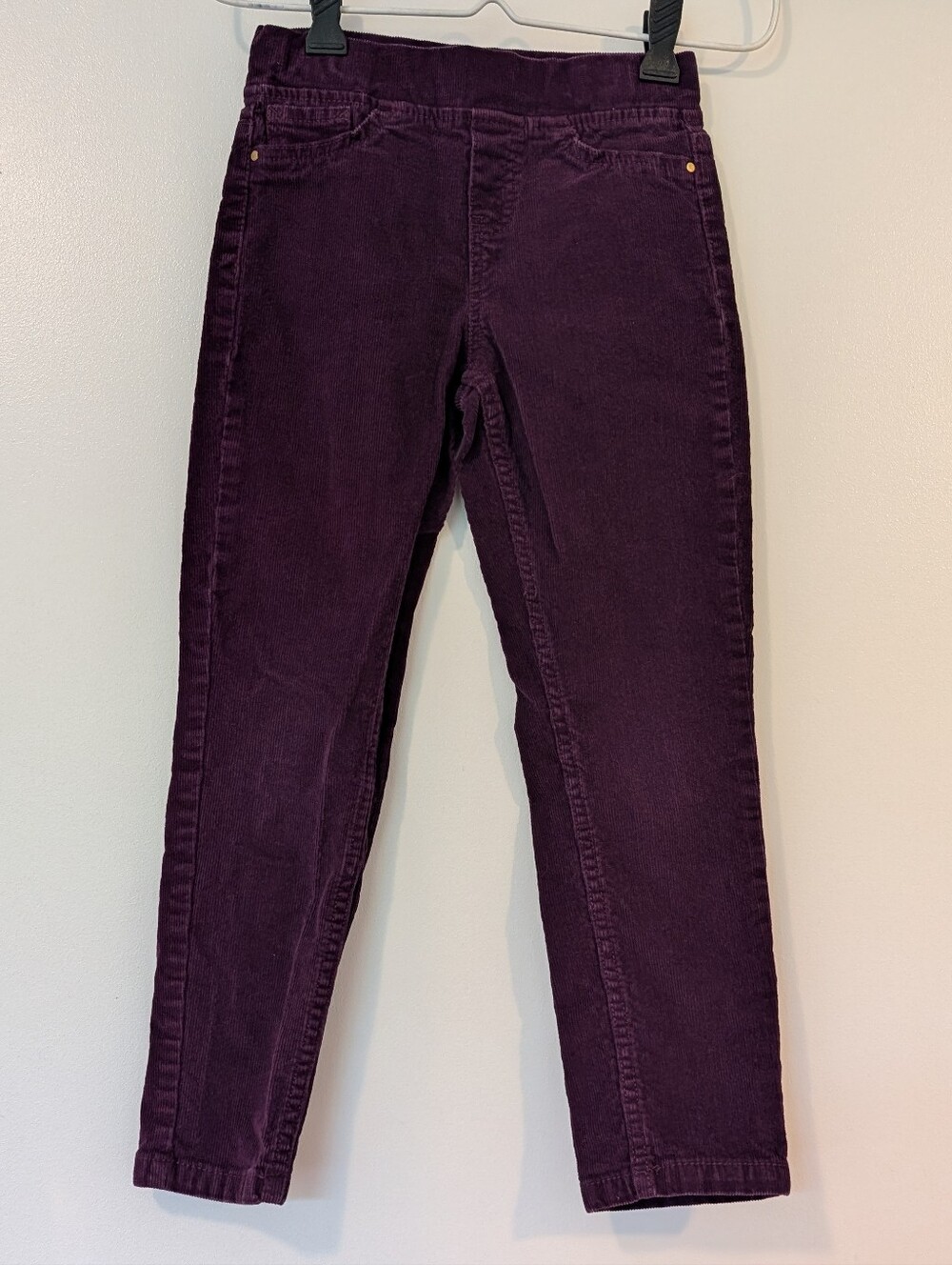 George Girl Corduroy Jeans in Deep Plum